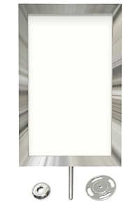 Mirror Polished Sign Frame
