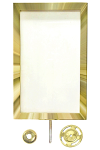 Sign Frames & Holders for Decorative Rope Stanchions
