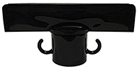 Black Sign Holder for Stanchion