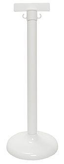 Plastic Sign Holder Specification | White
