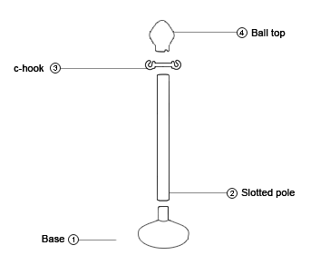 Crowd Control queue barrier posts and barricades