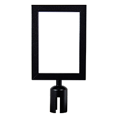 Sign Frame & Holders for Retractable Stanchions